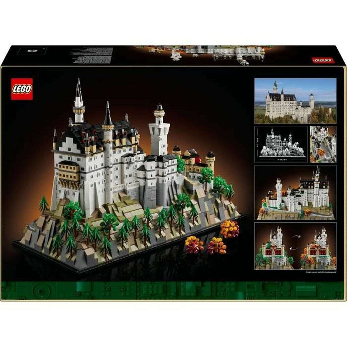 Set di Costruzioni Lego 21063 Neuschwanstein Castle 3455 Pezzi