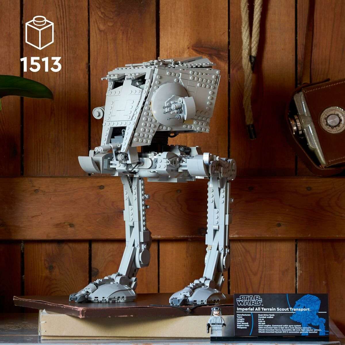 LEGO® Star Wars™ AT-ST™ 75417 – Set di Costruzione da Collezione per Adulti (1513 Pezzi)
