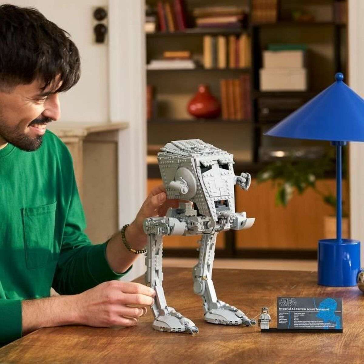 LEGO® Star Wars™ AT-ST™ 75417 – Set di Costruzione da Collezione per Adulti (1513 Pezzi)