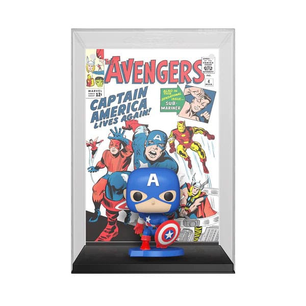 FUNKO POP  Comic Covers: Marvel - 27 Captain America