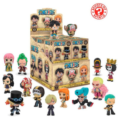 Funko Pop Mystery Mini: One Piece Anime Luffy Vinyl Mini Action Figure (Random)