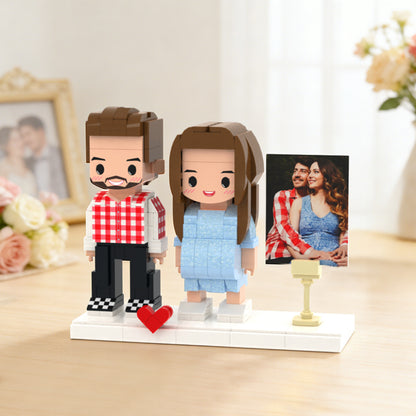 Mattoncini personalizzati coppia mamma gravidanza idea regalo festa della mamma