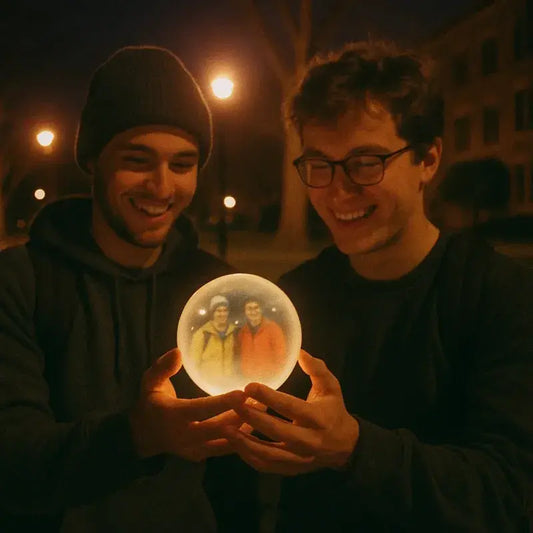 Globo di Vetro Multimediale Wi-Fi – Idea Regalo per Natale e Compleanni