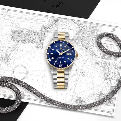 Philip Watch Caribe Diving R82 blu two tone