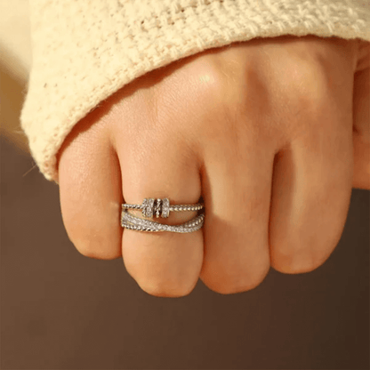 Anello da Donna in Argento Sterling 925 Per mia mamma - Ansia
