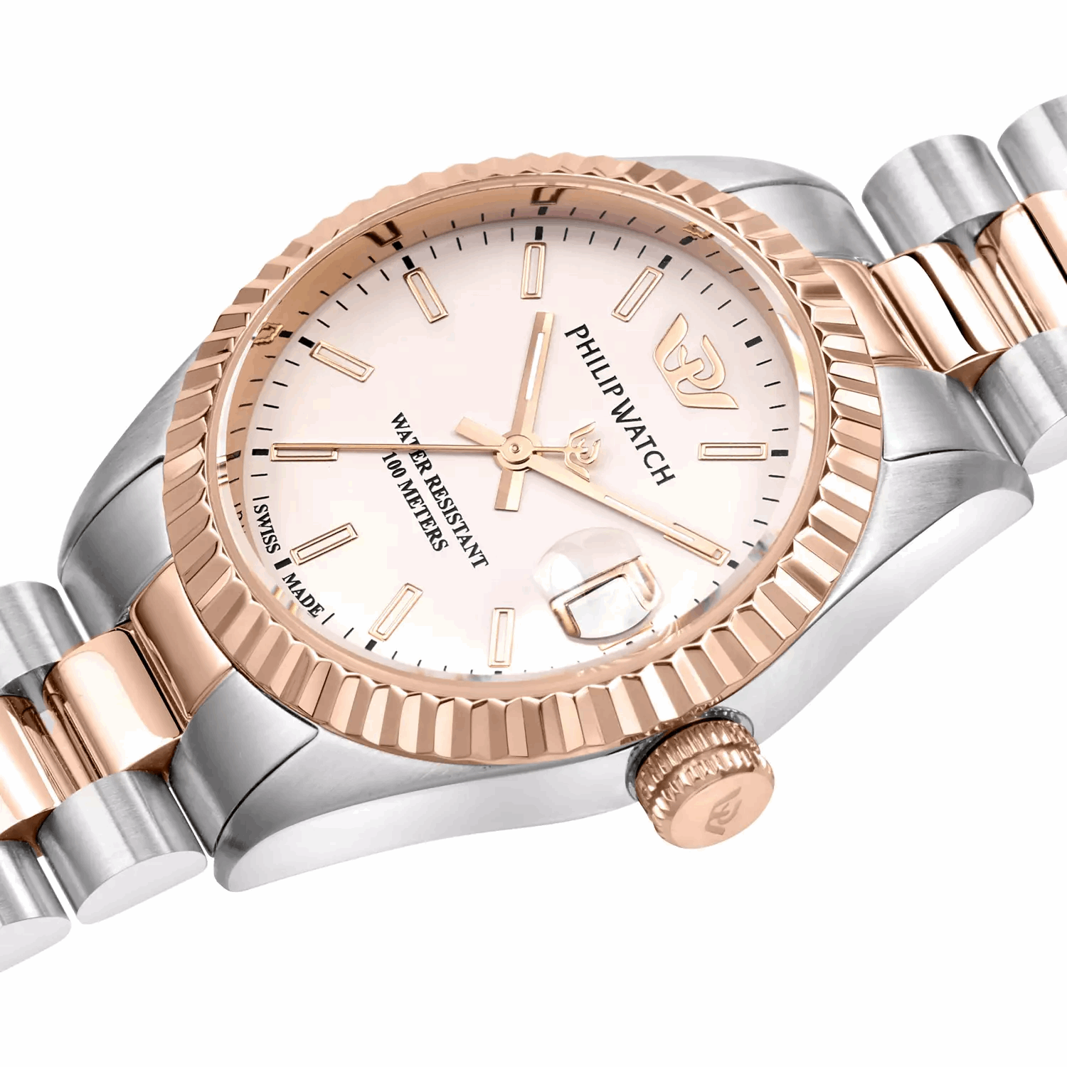 Philip Watch Caribe Donna Bicolor – acciaio e oro rosa R8253597580