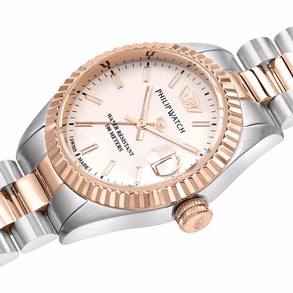 Philip Watch Caribe Donna Bicolor – acciaio e oro rosa R8253597580