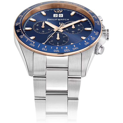 Philip Watch Caribe Sport Cronografo Quarzo R8273 blu
