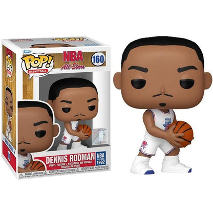 Funko Pop ! Basketball Nba All Stars - (160) Dennis Rodman (1992) Figure 10Cm