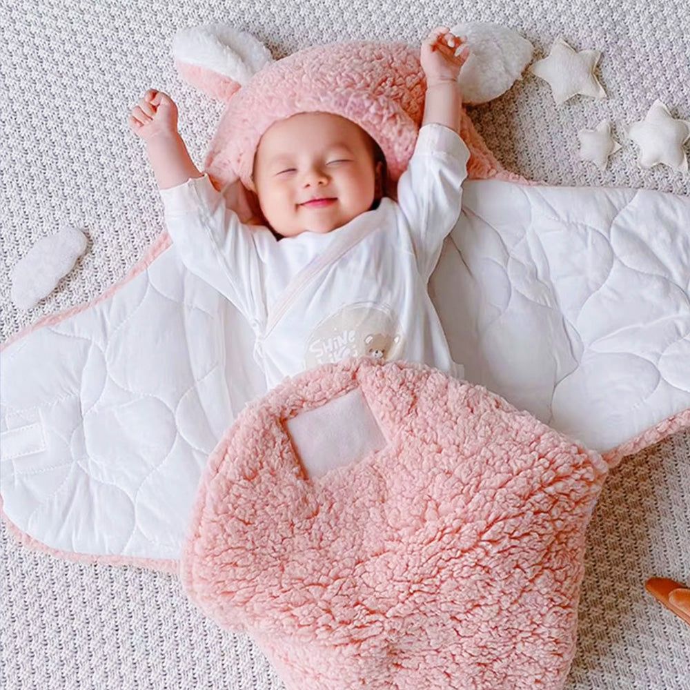 Sacca Nanna Coniglietto Personalizzata con Nome Swaddle Neonato sacco