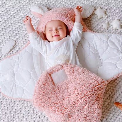 Sacca Nanna Coniglietto Personalizzata con Nome Swaddle Neonato sacco