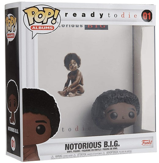 Funko Pop! Albums Biggie Smalls 01 - Notorious Big Rapper Pop Figure B.I.G. anno 2018