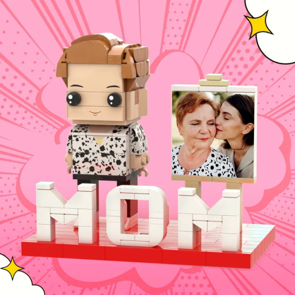 Statuetta Mattoncini Personalizzata da Foto: Il Regalo Unico per la Festa della Mamma