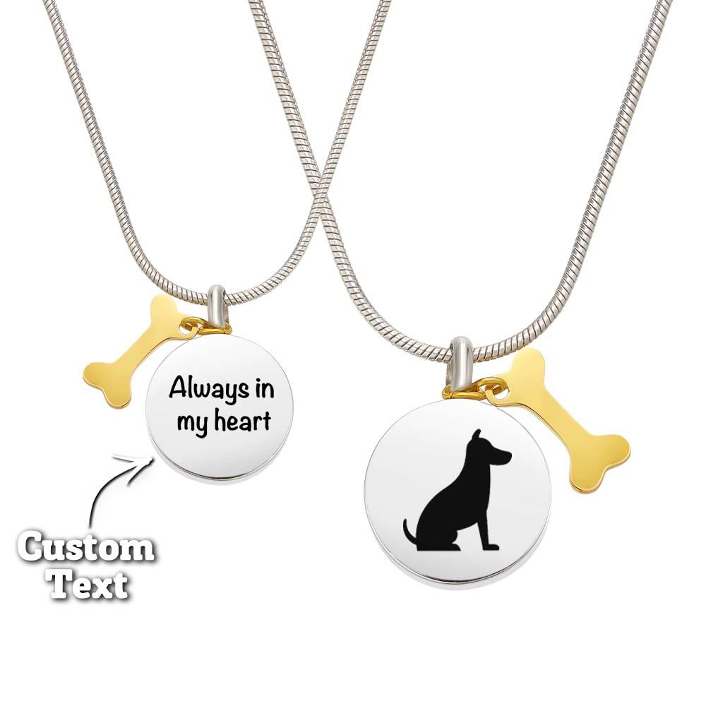 Collana Personalizzata ricordo amico 4 zampe