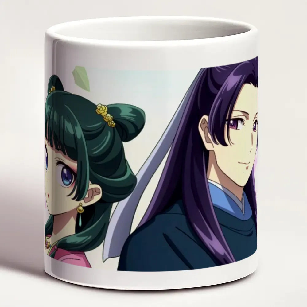 Tazza Maomao e Jinshi The Apothecary Diaries Mug Fiori di Ciliegio 11oz