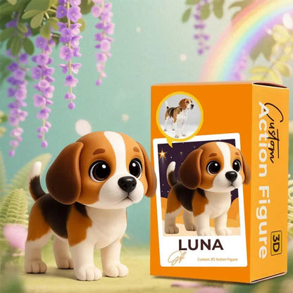 Mini Me 3D – La Tua Statuina Personalizzata da Scrivania - idea regalo Lui Lei Mamma Papà Nonni Animali domestici