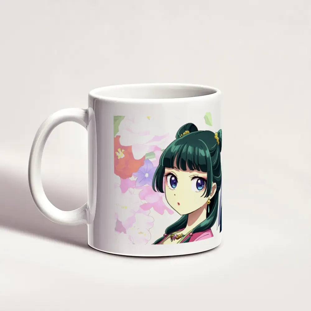 Tazza Maomao e Jinshi The Apothecary Diaries Mug Fiori di Ciliegio 11oz