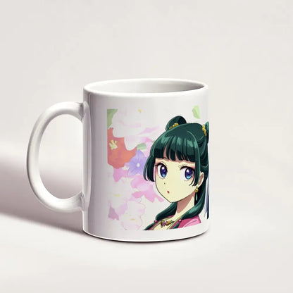 Tazza Maomao e Jinshi The Apothecary Diaries Mug Fiori di Ciliegio 11oz