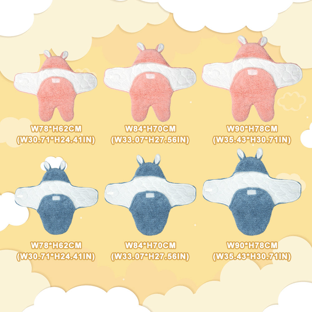 Sacca Nanna Coniglietto Personalizzata con Nome Swaddle Neonato sacco