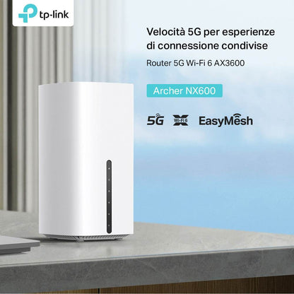 Archer NX600 Router 5G Wi-Fi 6 AX3600Mbps, Porta 2.5G