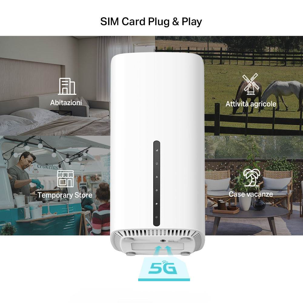 Archer NX600 Router 5G Wi-Fi 6 AX3600Mbps, Porta 2.5G