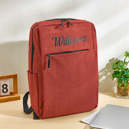 Zaino personalizzato con nome - borsa computer pc - idea regalo papà