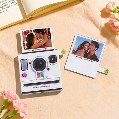 Calamita interattiva "Instant" Musicale con Foto e Luci | Regalo Unico Personalizzato papà