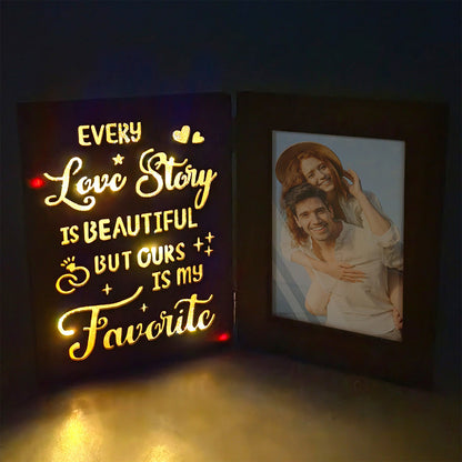 Cornice foto personalizzata con dedica regalo mamma papà S. Valentino nonni