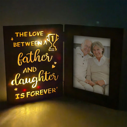 Cornice foto personalizzata con dedica regalo mamma papà S. Valentino nonni