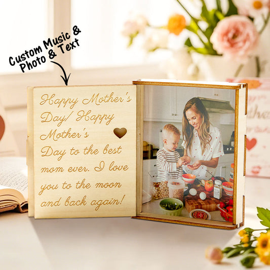 Carillon Personalizzato con Foto e Musica | Regalo con Canzone o Voce