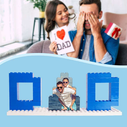 Mattoncini con foto papà personalizzato