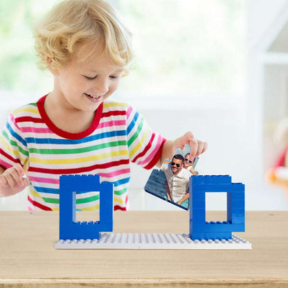 Mattoncini con foto papà personalizzato