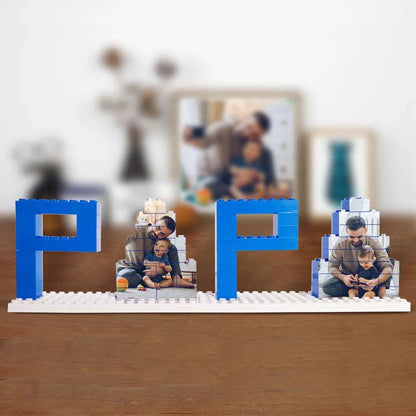 Mattoncini con foto papà personalizzato