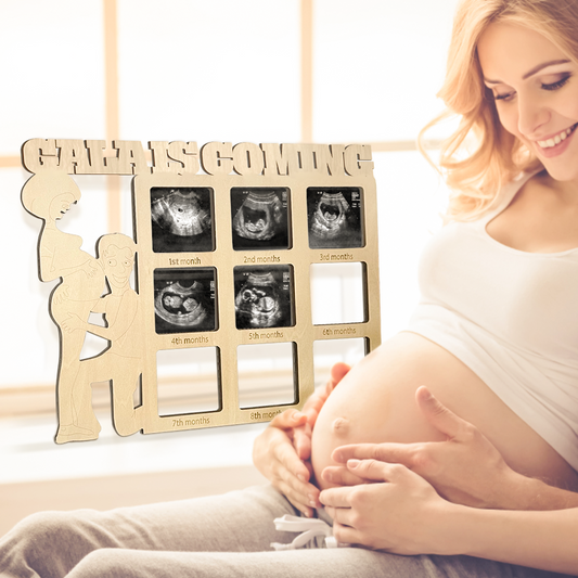 Targa Diario della Gravidanza Personalizzata Calendario Ecografico