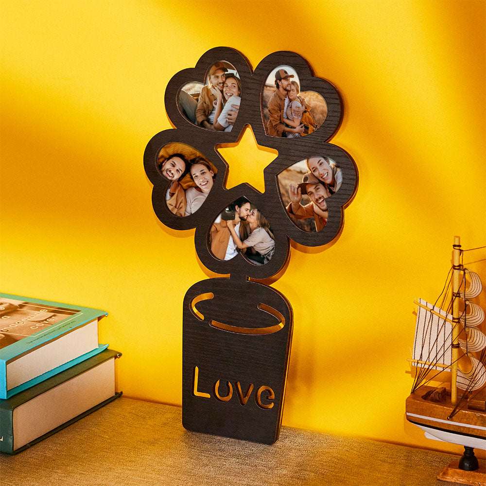 Wall Decor Cuori Personalizzati Cornice con foto in Acrilico da Parete regalo mamma