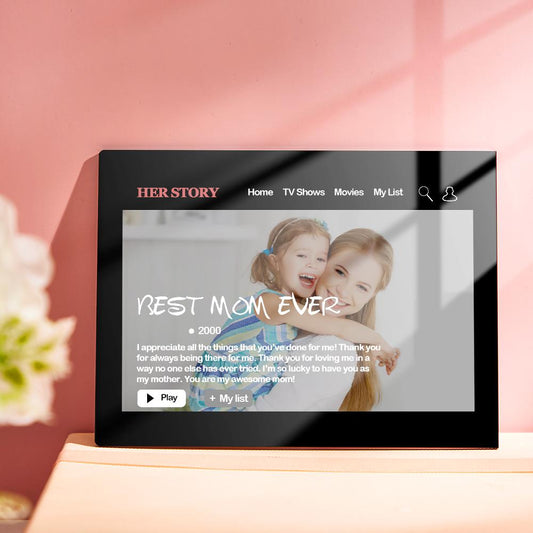 Placca Poster Cinema Personalizzata Mamma papà lei lui anniversario