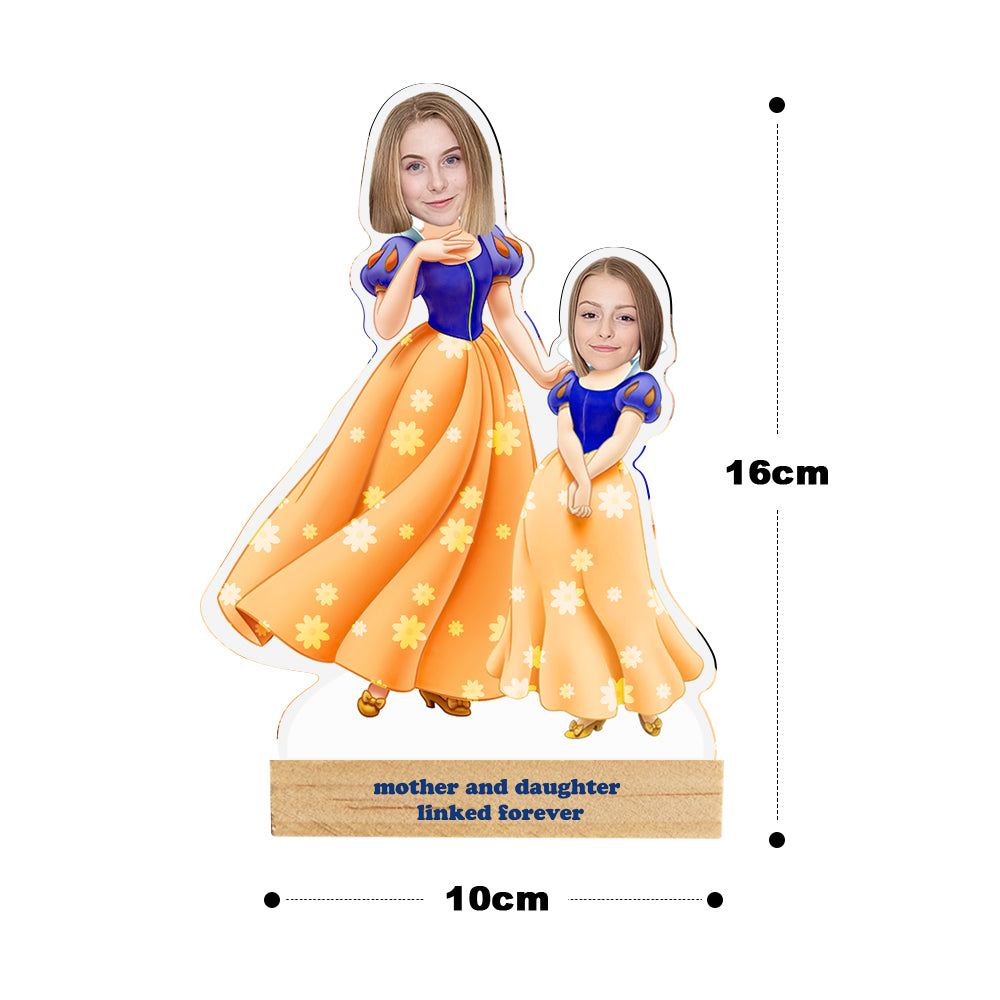 Targa Personalizzata "Princess MiniMe" con foto
