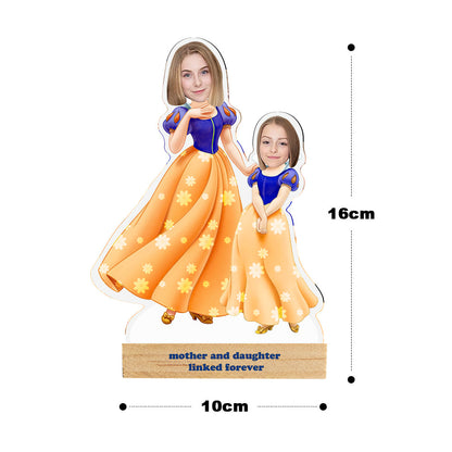 Targa Personalizzata "Princess MiniMe" con foto