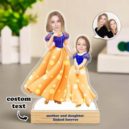 Targa Personalizzata "Princess MiniMe" con foto