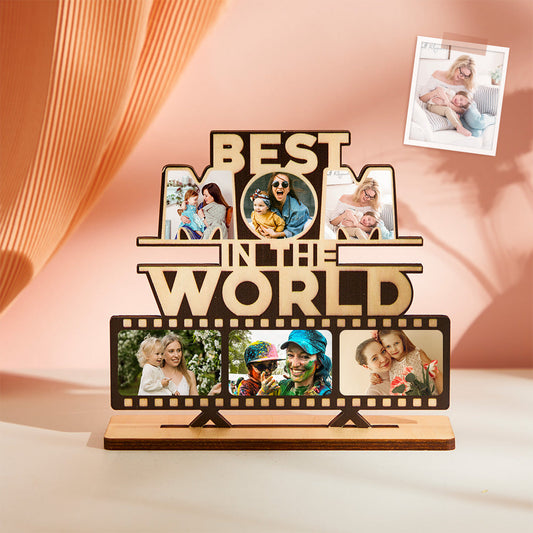 Targa "Mamma Migliore del Mondo" personalizzata con foto