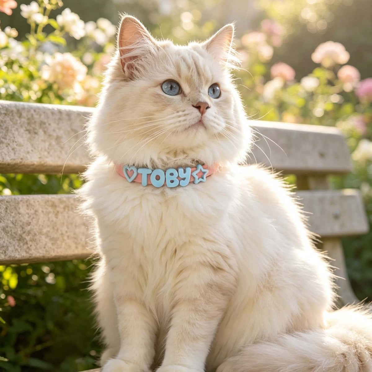 Collare Silicone Cane Gatto Personalizzato con Lettere Nome Set Collare e Guinzaglio