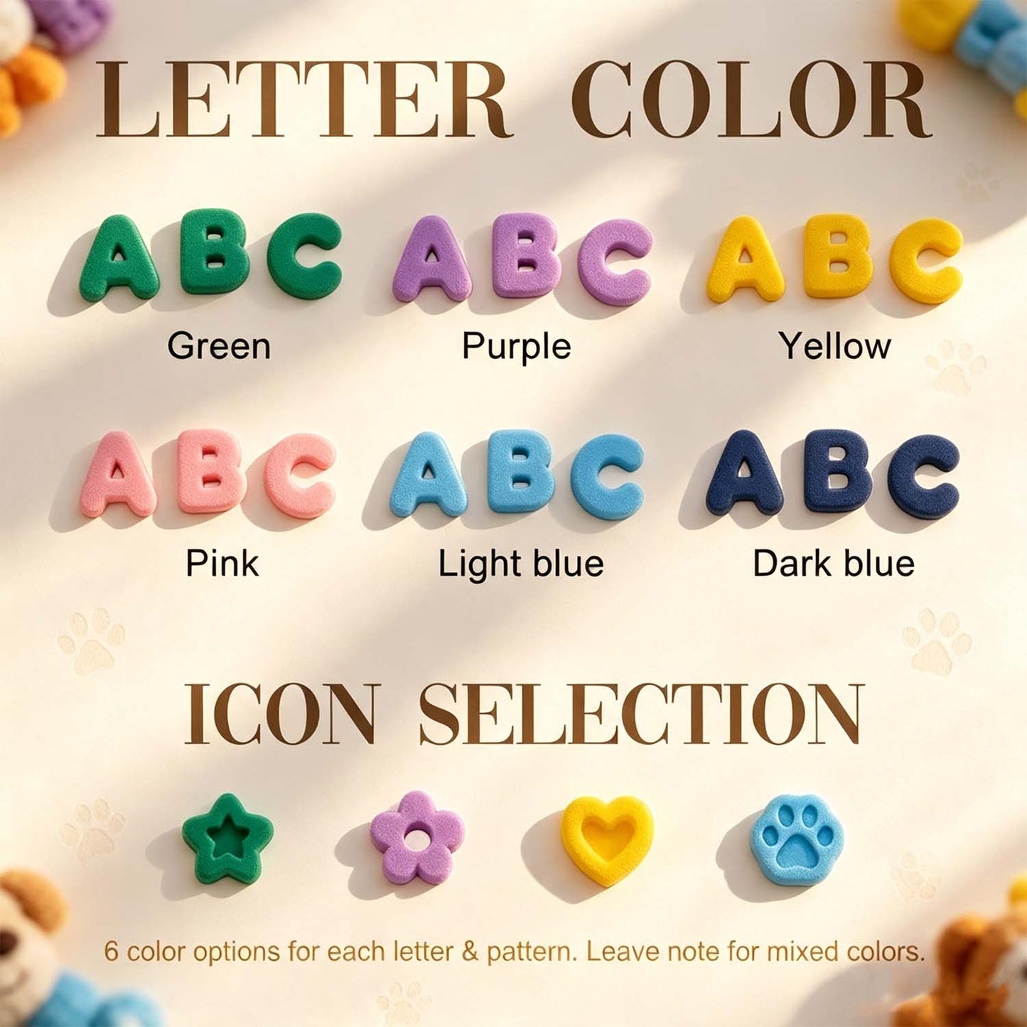 Collare Silicone Cane Gatto Personalizzato con Lettere Nome Set Collare e Guinzaglio