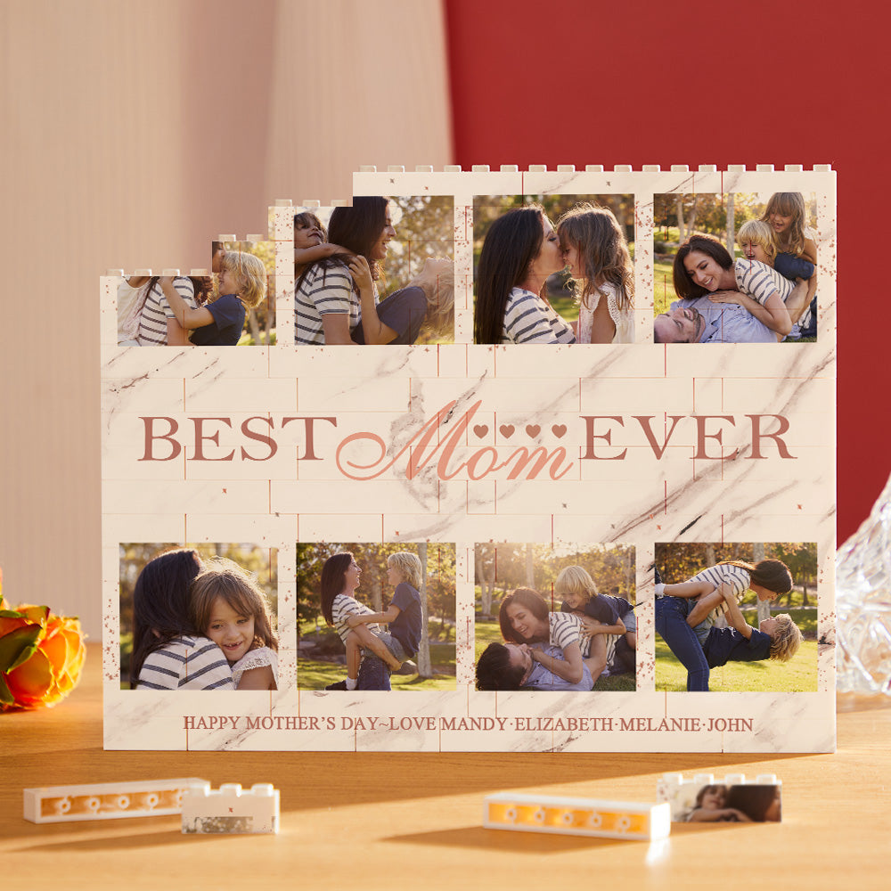 Puzzle Mattoncini Personalizzato con Foto | Regalo Best Mom Ever mamma