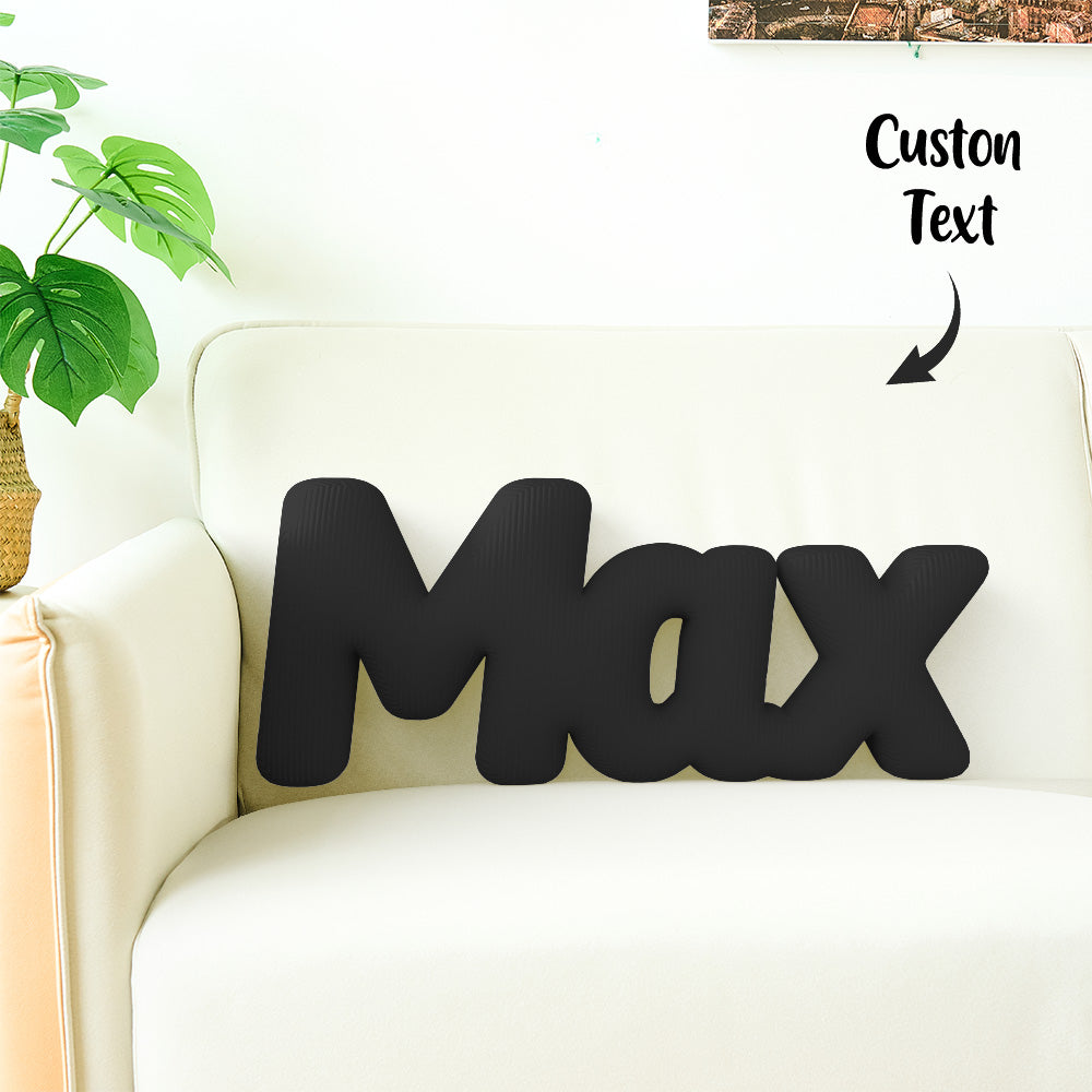 Cuscino Personalizzato con Lettere Componibili (2-5 Lettere) idea Regalo Nome