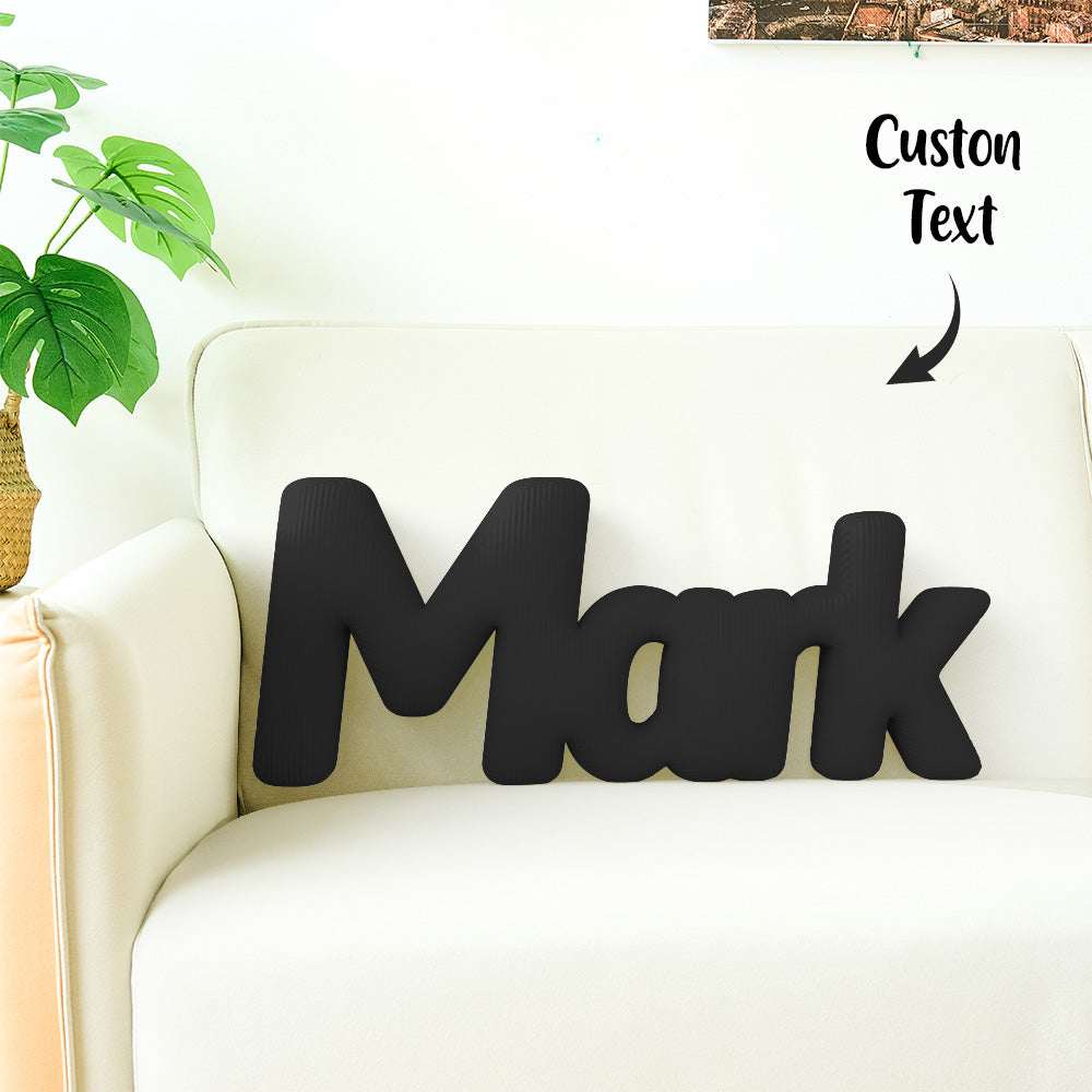 Cuscino Personalizzato con Lettere Componibili (2-5 Lettere) idea Regalo Nome