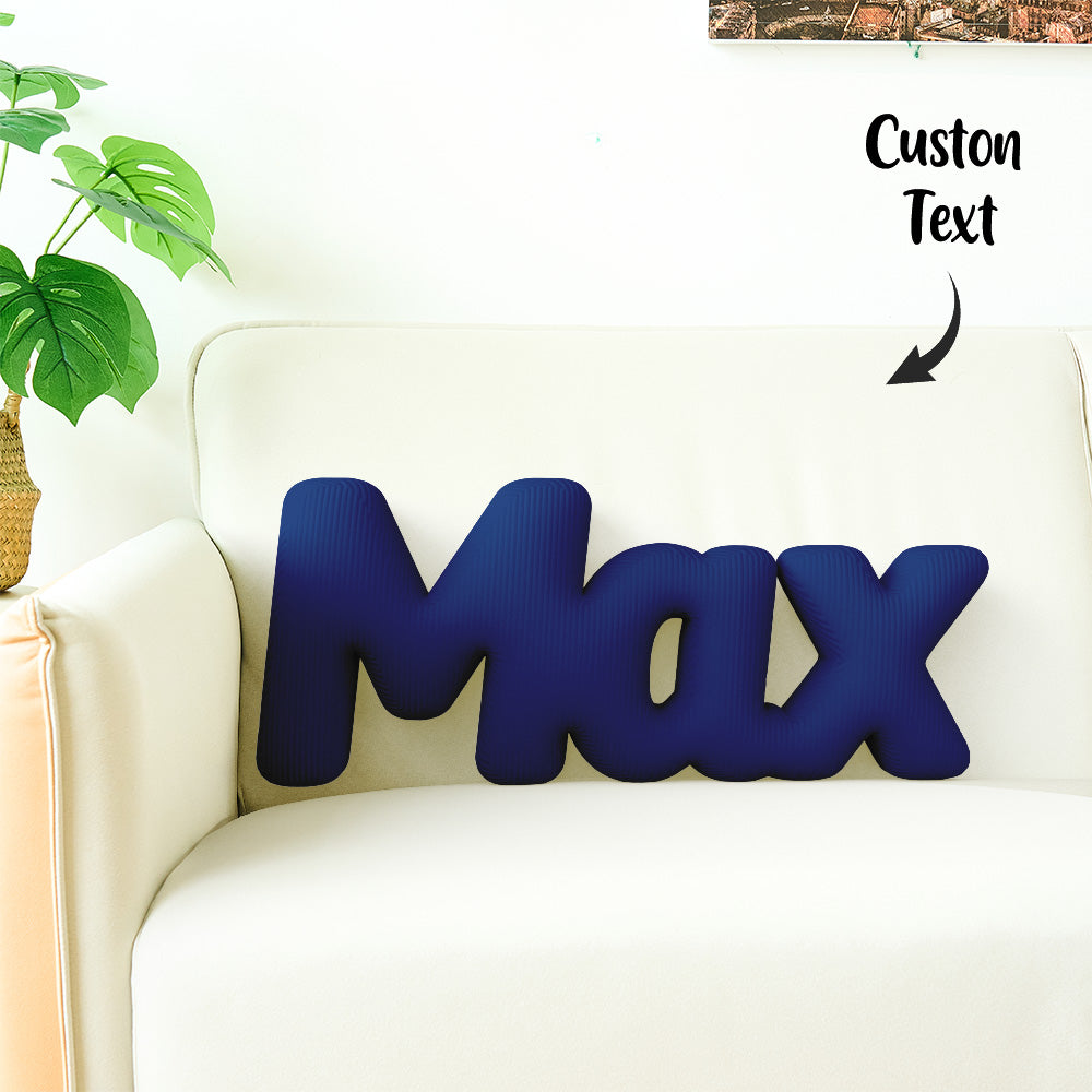 Cuscino Personalizzato con Lettere Componibili (2-5 Lettere) idea Regalo Nome