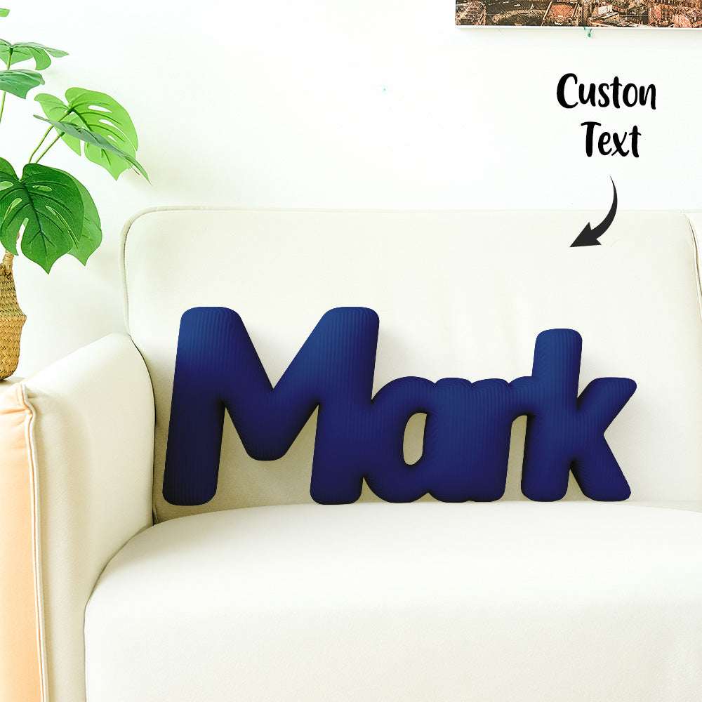 Cuscino Personalizzato con Lettere Componibili (2-5 Lettere) idea Regalo Nome