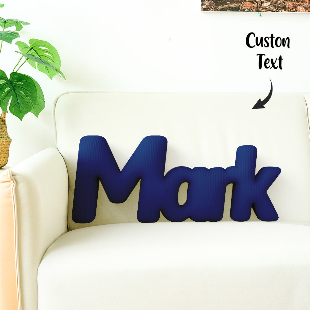 Cuscino Personalizzato con Lettere Componibili (2-5 Lettere) idea Regalo Nome