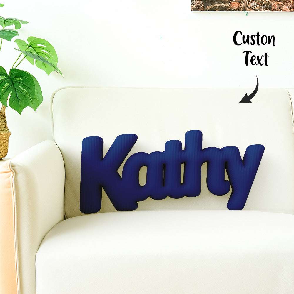 Cuscino Personalizzato con Lettere Componibili (2-5 Lettere) idea Regalo Nome