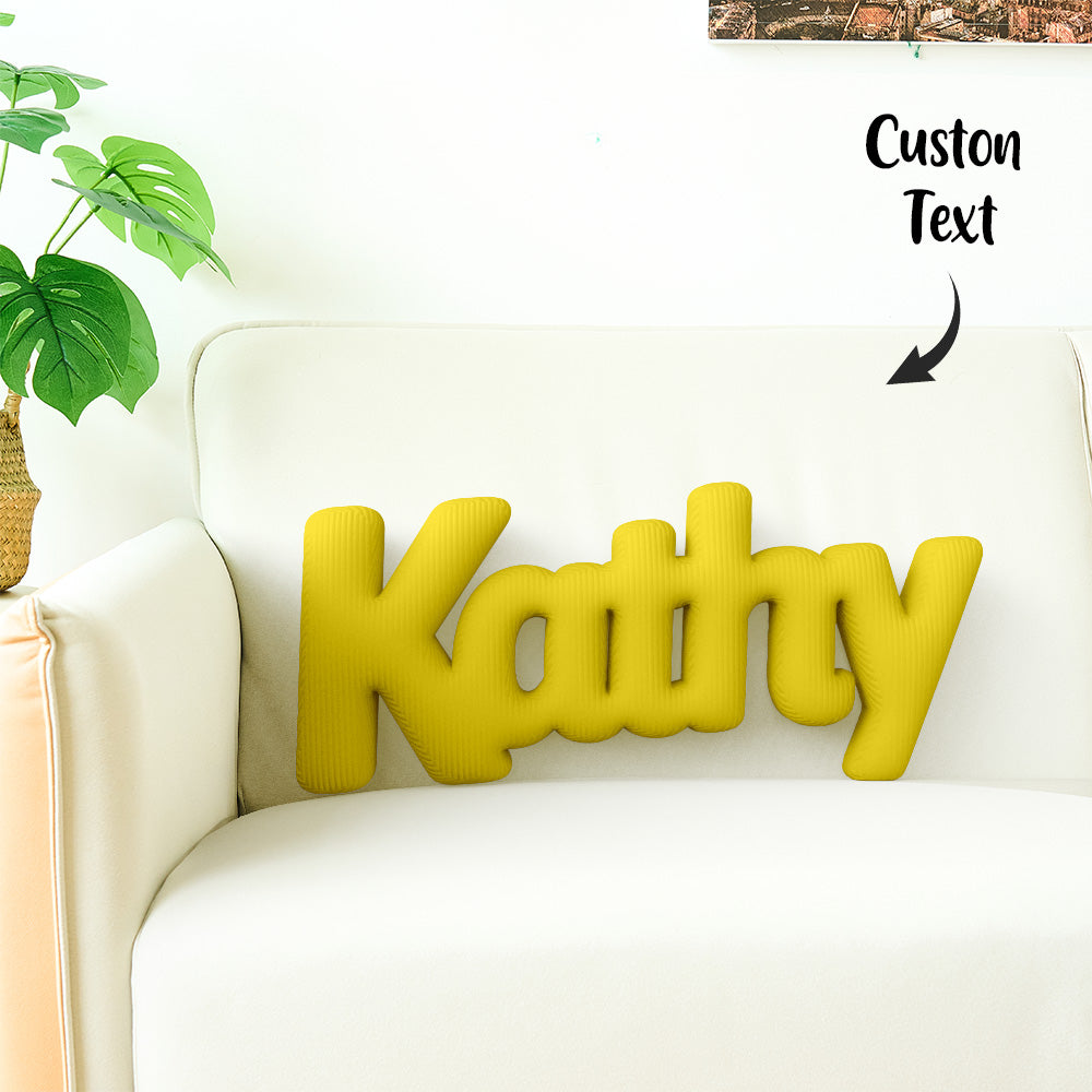 Cuscino Personalizzato con Lettere Componibili (2-5 Lettere) idea Regalo Nome